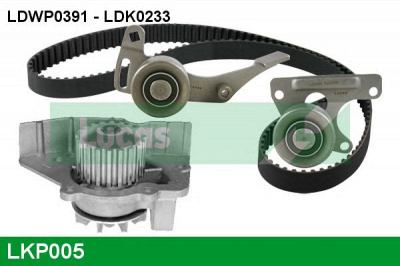 LUCAS ENGINE DRIVE lkp005 -  Водяной насос + комплект зубчатого ремня